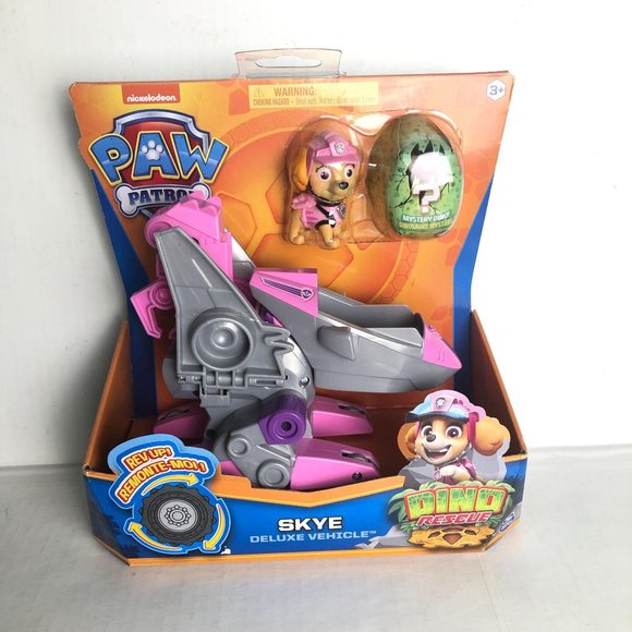 Nickelodeon Paw Patrol Skye Deluxe Vehicle Dino - Picture 1 of 4